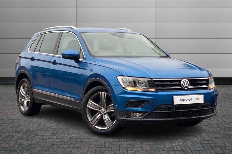 Used 2019 VOLKSWAGEN Tiguan 1.5 TSi EVO 150 Match 5dr BLUE at JCT600