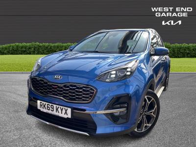 Used 2019 Kia Sportage 1.6 T-GDi GT-LINE Blue Flame at Kia Motors UK