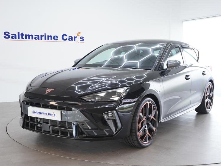 Used 2025 CUPRA Leon 1.5 eHybrid 25.8kWh VZ3 Hatchback 5dr Petrol Plug-in Hybrid DSG Euro 6 (s/s) (272 ps) Black at #sitename#
