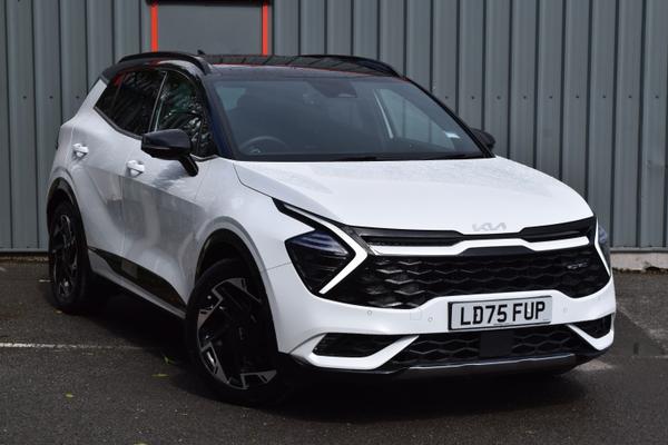 Used 2025 Kia SPORTAGE 1.6T GDi 157 48V ISG GT-Line S 5dr DCT White at SERE Motors