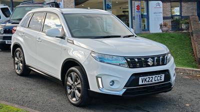 Used 2022 Suzuki Vitara 1.4 Boosterjet MHEV SZ-T SUV 5dr Petrol Hybrid Manual Euro 6 (s/s) (129 ps)**LOCAL CAR, SOLD BY US WHEN NEW AND FULL SERVICE HISTORY** at Motorhouse Coleford