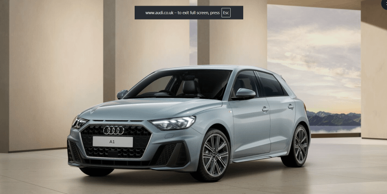 Used ~ Audi  Audi A1 Sportback S line Audi A1 Sportback S line 30 TF Arrow grey, pearl effect at JCT600