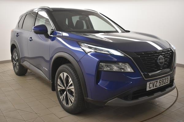 Used 2022 Nissan X-TRAIL 1.5 E-Power E-4orce 213 N-Connecta 5dr 7Seat Auto Blue at SERE Motors