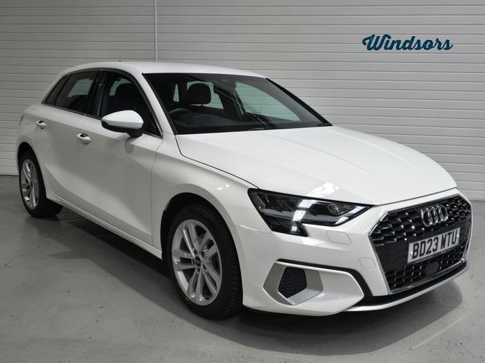 Used 2023 Audi A3 SPORTBACK TFSI SPORT WHITE at Windsors of Wallasey