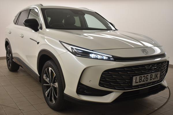 Used 2026 MG HS 1.5 T-GDI Hybrid+ Trophy 5dr Auto White at SERE Motors