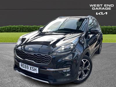 Used 2019 Kia Sportage 1.6 T-GDi GT-LINE S Phantom Black at Kia Motors UK