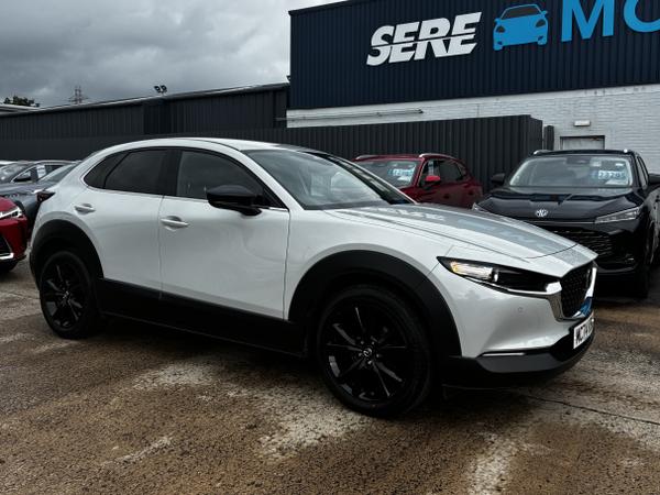 Used 2025 Mazda CX-30 2.5 e-Skyactiv G MHEV [140] Homura 5dr Auto White at SERE Motors