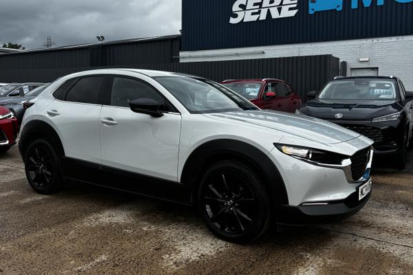 Used 2025 Mazda CX-30 2.5 e-Skyactiv G MHEV [140] Homura 5dr Auto White at SERE Motors