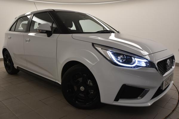 Used 2022 MG MG3 1.5 VTi-TECH Exclusive 5dr [Navigation] Solid - Arctic white at SERE Motors