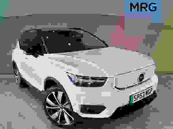 Used 2021 Volvo XC40 300kW Recharge Twin Pro 78kWh 5dr AWD Auto White at Chippenham Motor Company