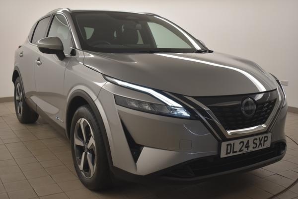 Used 2024 Nissan QASHQAI 1.5 E-Power N-Connecta 5dr Auto Silver at SERE Motors