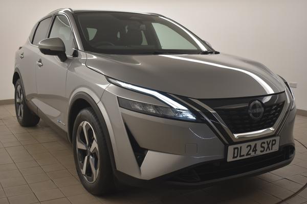 Used 2024 Nissan QASHQAI 1.5 E-Power N-Connecta 5dr Auto Silver at SERE Motors