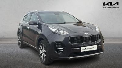 Used 2017 Kia Sportage 1.6 T-GDi GT-LINE Dark Gun Metal at Kia Motors UK