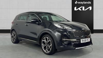 Used 2018 Kia Sportage 1.6 CRDi GT-LINE Phantom Black at Kia Motors UK