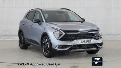 Used 2025 Kia Sportage 1.6 T-GDi 48V GT-LINE Lunar Silver at Kia Motors UK
