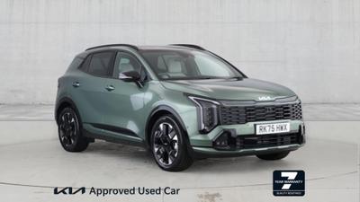 Used 2026 Kia Sportage 1.6 T-GDi HEV GT-LINE S Experience Green at Kia Motors UK