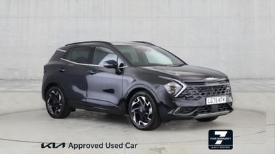 Used 2025 Kia Sportage 1.6 T-GDi 48V GT-LINE Phantom Black at Kia Motors UK