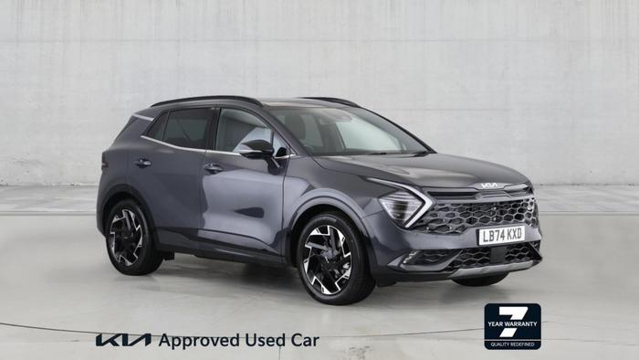 Used 2024 Kia Sportage 1.6 T-GDi MHEV GT-Line S SUV 5dr Petrol Hybrid DCT Euro 6 (s/s) (157 bhp) at Hawkins Motor Group