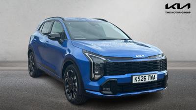 Used 2026 Kia Sportage 1.6 T-GDi HEV GT-LINE Blue Flame at Kia Motors UK