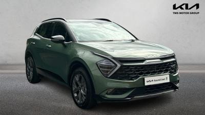Used 2023 Kia Sportage 1.6 T-GDi ISG HEV GT-LINE S Experience Green with Black Roof at Kia Motors UK