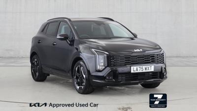 Used 2025 Kia Sportage 1.6 T-GDi DCT GT-LINE Phantom Black at Kia Motors UK