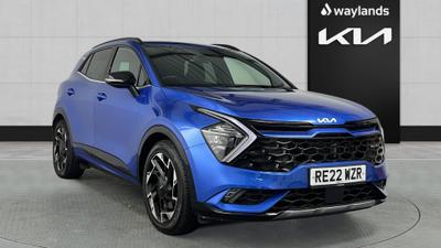 Used 2022 Kia Sportage 1.6 T-GDi ISG 48V GT-LINE Blue Flame at Kia Motors UK
