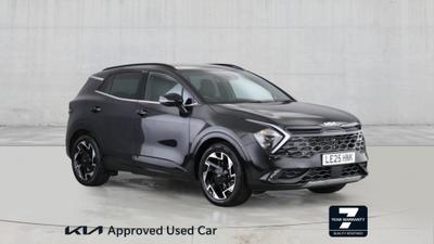 Used 2025 Kia Sportage 1.6 T-GDi 48V GT-LINE Phantom Black at Kia Motors UK