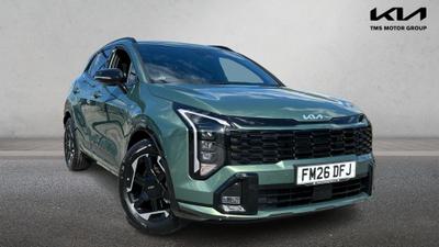 Used 2026 Kia Sportage 1.6 T-GDi DCT GT-LINE Experience Green at Kia Motors UK
