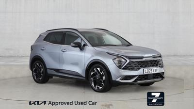 Used 2025 Kia Sportage 1.6 T-GDi 48V GT-LINE Lunar Silver at Kia Motors UK