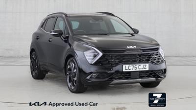 Used 2025 Kia Sportage 1.6 T-GDi 48V GT-LINE S Phantom Black at Kia Motors UK