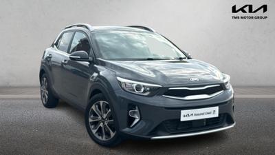 Used 2021 Kia Stonic 1.0 T-GDi ISG 48V CONNECT Storm Grey with Black Roof at Kia Motors UK