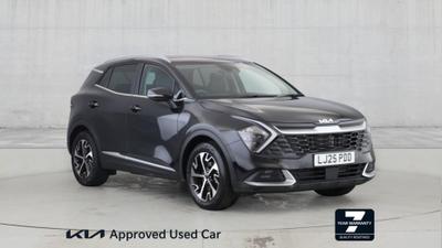 Used 2025 Kia Sportage 1.6 T-GDi 48V 3 Phantom Black at Kia Motors UK
