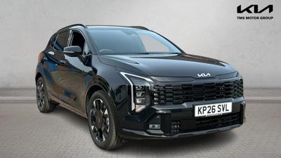 Used 2026 Kia Sportage 1.6 T-GDi HEV GT-LINE Phantom Black at Kia Motors UK
