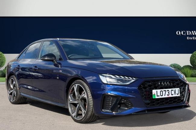 None A4 2.0 TFSI 35 BLACK EDITION SALOON 4DR PETROL S TRONIC EURO 6... photo