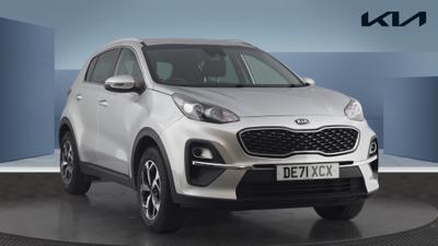 Used 2021 Kia Sportage 1.6 GDi ISG 2 Silver Frost at Kia Motors UK