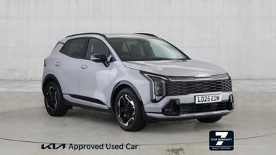 Used 2025 Kia Sportage 1.6 T-GDi DCT GT-LINE Wolf Grey at Kia Motors UK