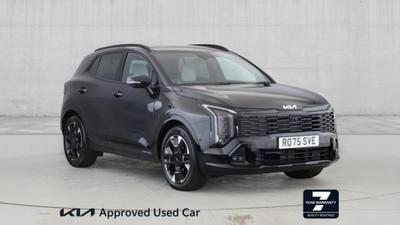 Used 2025 Kia Sportage 1.6 T-GDi HEV GT-LINE S Phantom Black at Kia Motors UK
