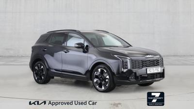 Used 2025 Kia Sportage 1.6 T-GDi HEV GT-LINE Phantom Black at Kia Motors UK