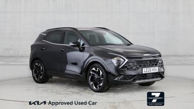 Used 2025 Kia Sportage 1.6 T-GDi 48V GT-LINE Phantom Black at Kia Motors UK