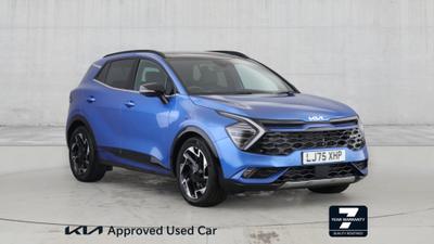 Used 2025 Kia Sportage 1.6 T-GDi 48V GT-LINE S Blue Flame at Kia Motors UK