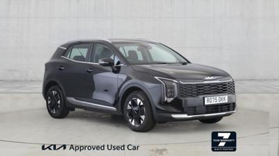 Used 2025 Kia Sportage 1.6 T-GDi HEV PURE Phantom Black at Kia Motors UK