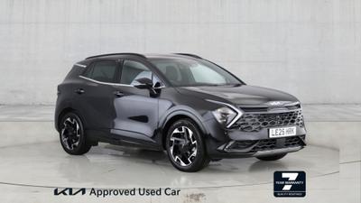 Used 2025 Kia Sportage 1.6 T-GDi 48V GT-LINE Phantom Black at Kia Motors UK