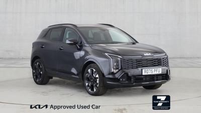 Used 2025 Kia Sportage 1.6 T-GDi HEV GT-LINE Phantom Black at Kia Motors UK
