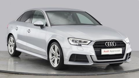 Used 2018 Audi A3 Saloon S line 1.5 TFSI cylinder on demand  150 PS S tronic at Mon Motors