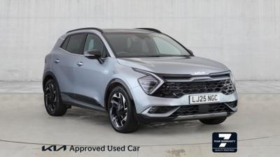 Used 2025 Kia Sportage 1.6 T-GDi 48V GT-LINE S Lunar Silver at Kia Motors UK