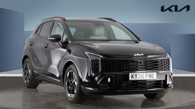 Used 2026 Kia Sportage 1.6 T-GDi DCT GT-LINE S Phantom Black at Kia Motors UK