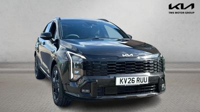 Used 2026 Kia Sportage 1.6 T-GDi HEV GT-LINE Phantom Black at Kia Motors UK