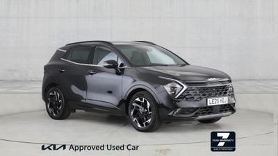 Used 2025 Kia Sportage 1.6 T-GDi 48V GT-LINE Phantom Black at Kia Motors UK