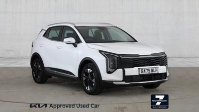 Used 2026 Kia Sportage 1.6 T-GDi HEV PURE Fusion White at Kia Motors UK