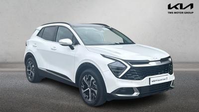 Used 2022 Kia Sportage 1.6 T-GDi ISG HEV 4 Fusion White at Kia Motors UK